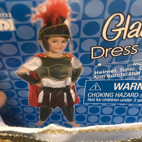 Halloween Gladiator Dress Up Costume - Picture 2 of 6